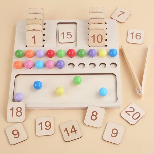 Numbers and Balls game