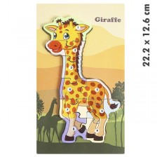Giraffe wooden puzzle