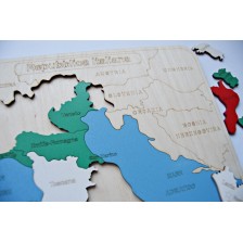 Italy puzzle map